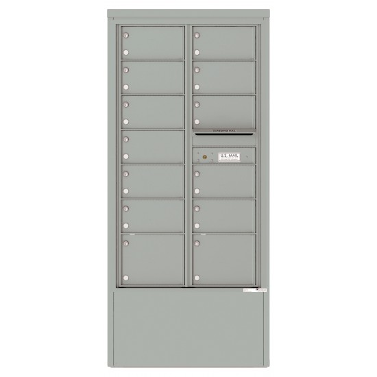 13 Tenant Doors and Outgoing Mail Compartment - 4C Depot Mailbox Module - 4C15D-13-D