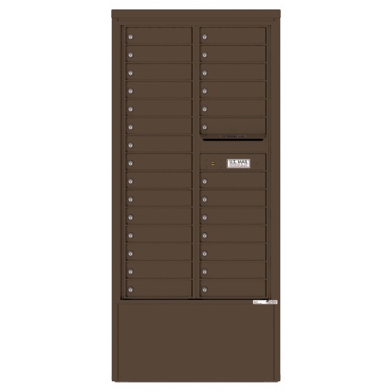 28 Tenant Doors and Outgoing Mail Compartment - 4C Depot Mailbox Module - 4C15D-28-D