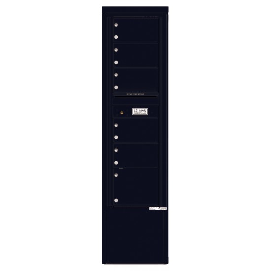 6 Tenant Doors and Outgoing Mail Compartment - 4C Depot Mailbox Module - 4C15S-06-D