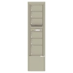 6 Tenant Doors and Outgoing Mail Compartment - 4C Depot Mailbox Module - 4C15S-06-D