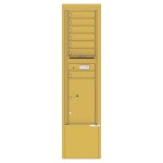 7 Tenant Doors with 1 Parcel Locker and Outgoing Mail Compartment - 4C Depot Mailbox Module - 4C15S-07-D