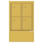 4 Parcel Lockers - 4C Depot Mailbox Module - 4CADD-4P-D