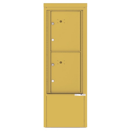 2 Parcel Lockers - 4C Depot Mailbox Module - 4CADS-2P-D