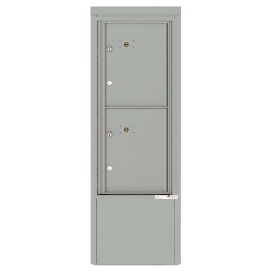 2 Parcel Lockers - 4C Depot Mailbox Module - 4CADS-2P-D