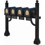 Keystone Mailbox Quad Mount Post Set - KD4