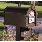 Keystone Mailbox - Bronze with Satin Nickel Eagle - KS-24A