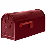 Janzer Mailbox - Gloss Burgundy - JB-BUR