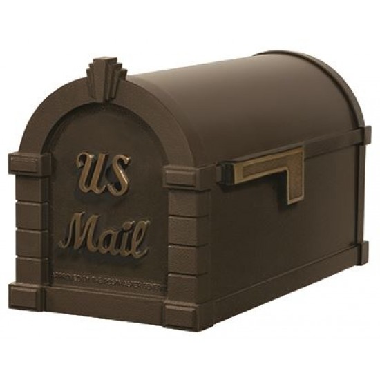 Keystone Mailbox - Bronze with Antique Bronze Script - KS-20S