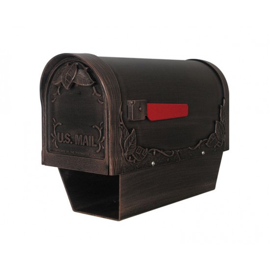 Special Lite Floral Post Mount Mailbox - SCF-1003