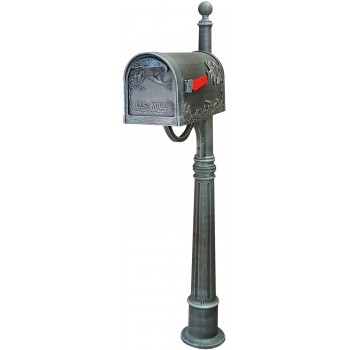 Special Lite Hummingbird Mailbox with Ashland Post - SCB-1005/SPK-600