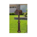 Special Lite Savannah Mailbox with Bradford Post - SCS-1014/SPK-590