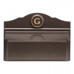 Whitehall Mailbox - Colonial Wall Mailbox Package #3 - WH-CWMP3