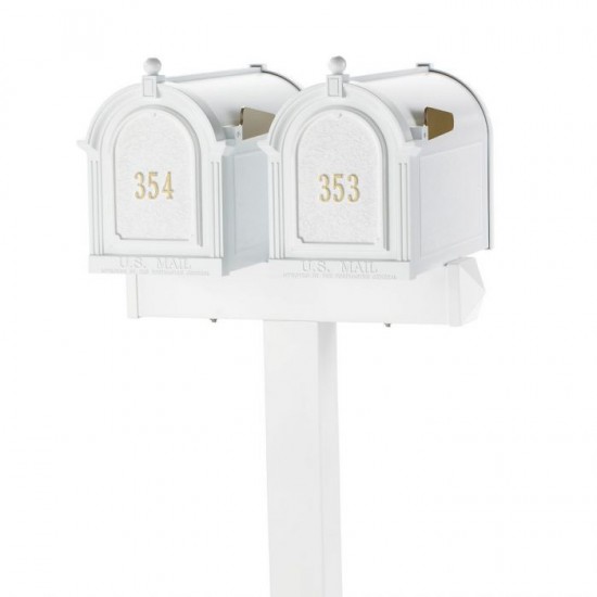 Whitehall Mailbox - Multi Mailbox Dual Capitol Package - WH-Dual