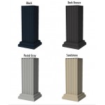 Classic Decorative Pillar Pedestal Cover for 4T5, 8, and 12 Door 1570 Model CBUs - VOGUEP128